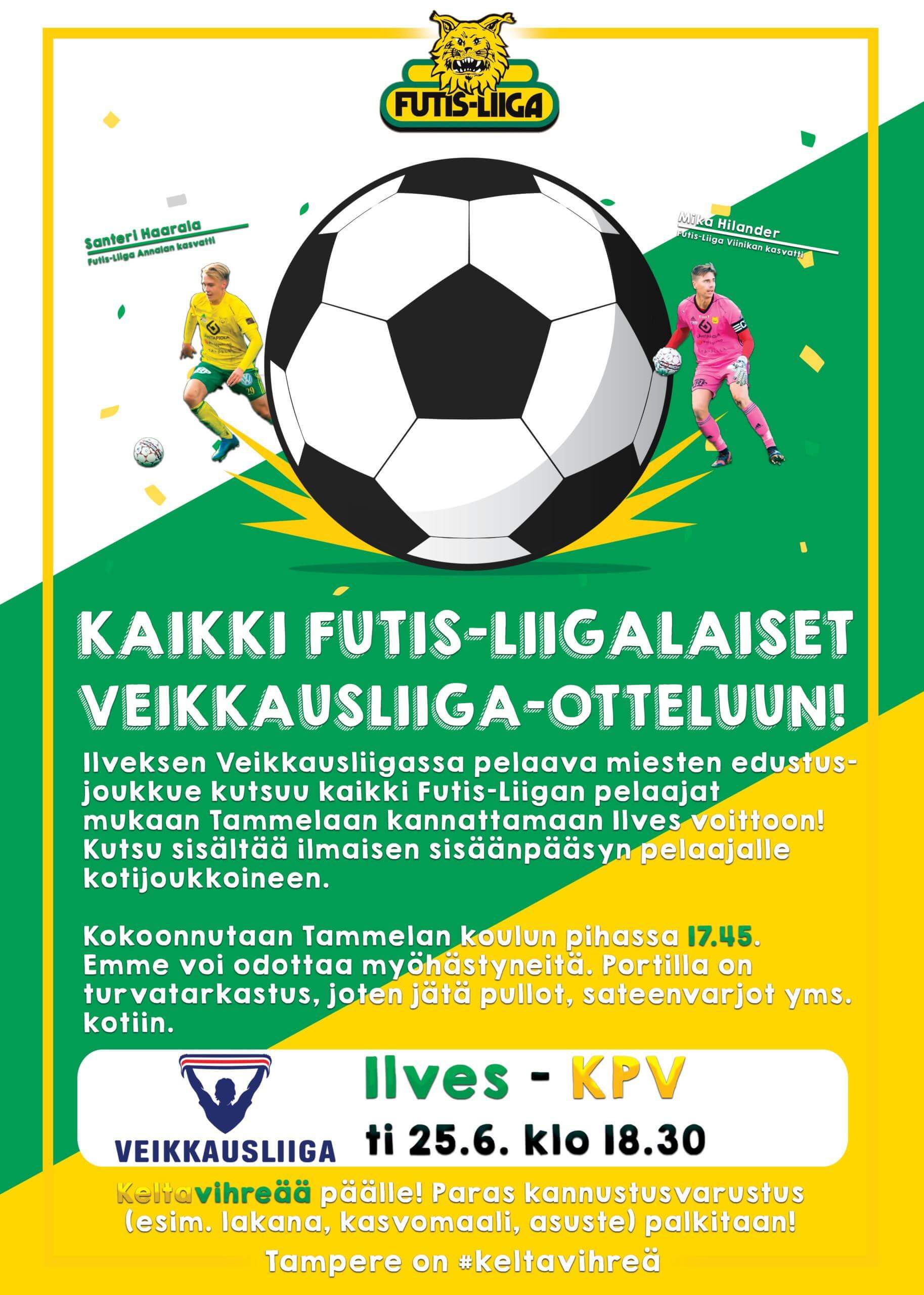 Kutsuottelu veikkausliiga2 1