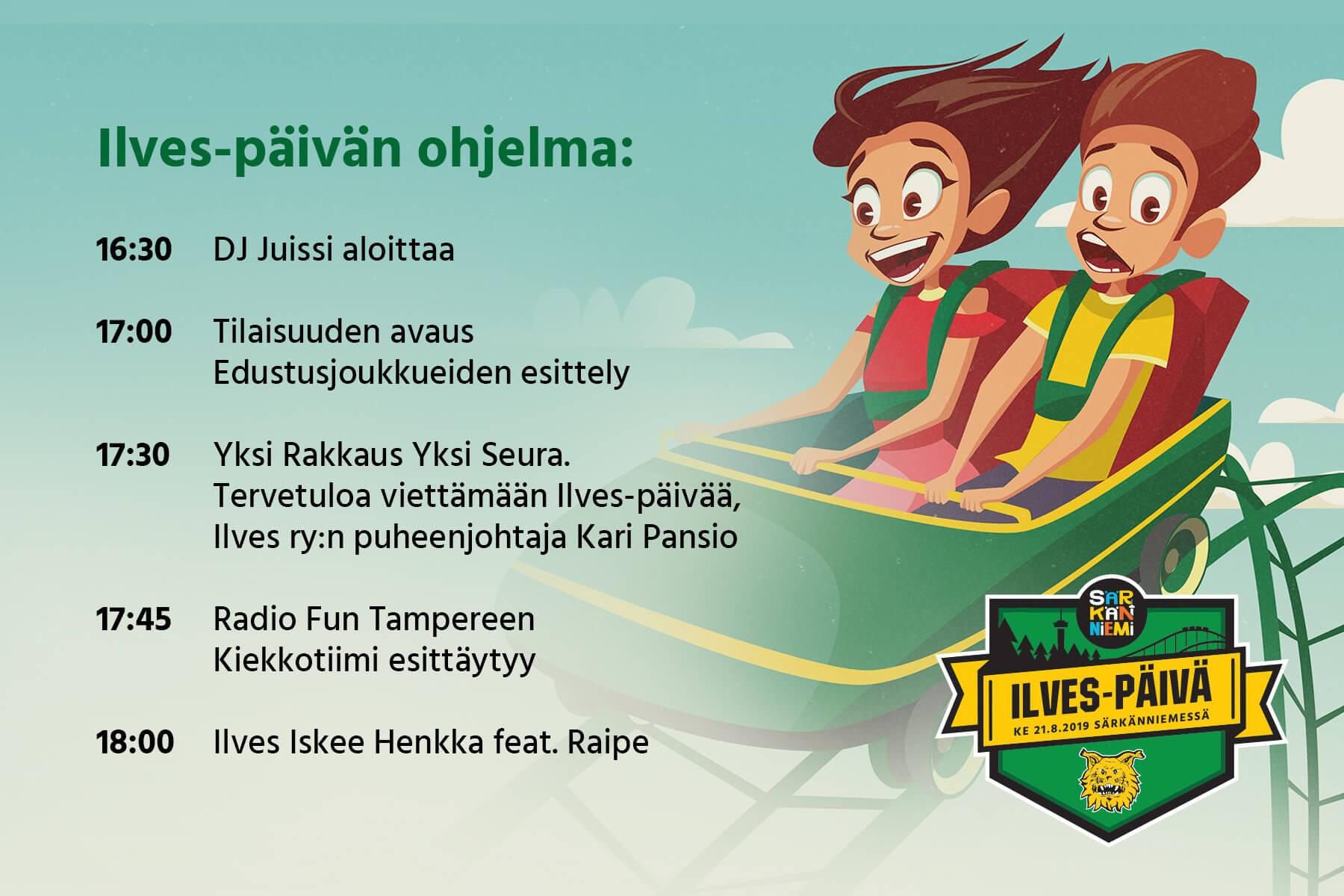 ilvespaiva ohjelma