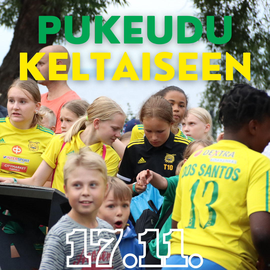 Pukeudu keltaiseen paiva 2022