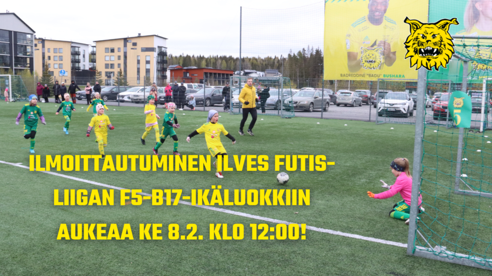 Ilmoittautuminen Futis-Liigan Kaudelle F5-B17-ikäluokkiin Aukeaa ...