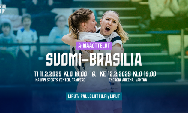 Näe maailman huiput Tampereella, kun Brasilian futsalin naismaajoukkue saapuu Suomen vieraaksi