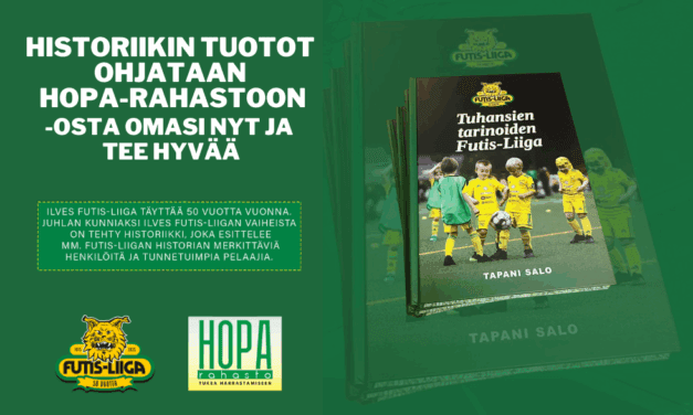 OSTAMALLA FUTIS-LIIGAN 50-V. HISTORIIKIN VOIT NYT SAMALLA TUKEA VÄHÄVARAISIA JALKAPALLOILIJOITA