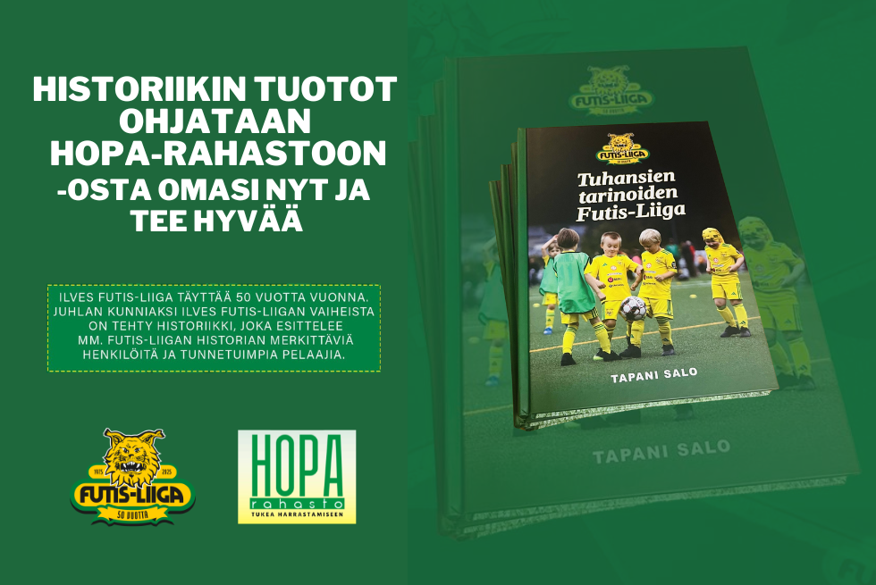 Historiikin tuotot HOPA-rahastoon