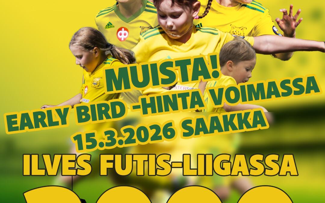 Futis-Liigassa jo 2000 ilmoittautumista – Muista Early Bird tarjous 15.3. saakka!