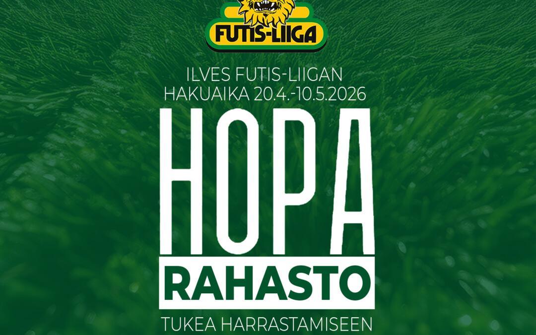 Futis-Liigan HOPA-haku käynnissä 20.4.-10.5.2026